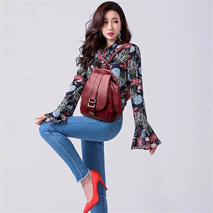 Léa Élégante et Douce Sac à Dos