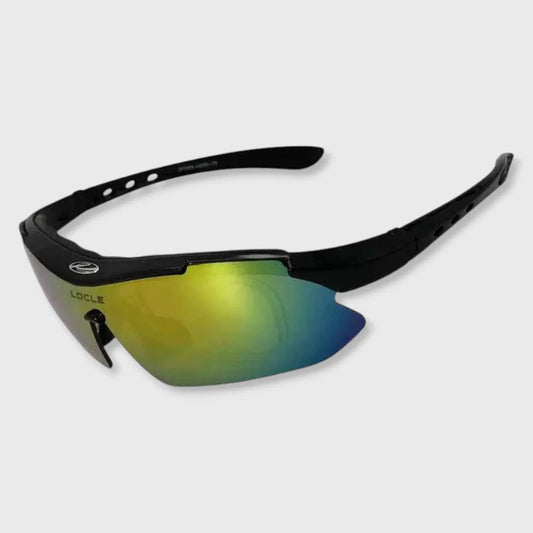 UV Polarized Hiking Sunglasses with 5 Interchangeable Lenses