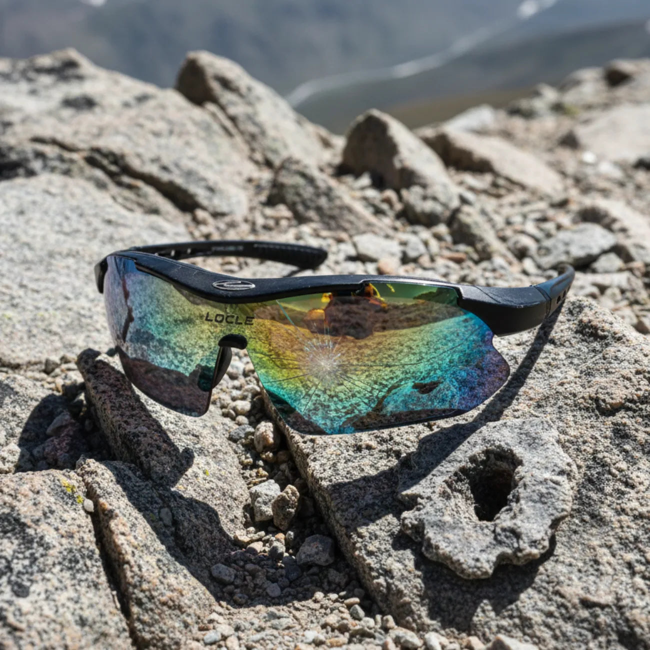 UV Polarized Hiking Sunglasses with 5 Interchangeable Lenses