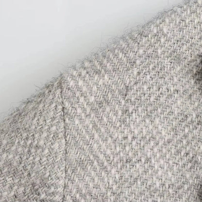 Manteau à Chevrons Long