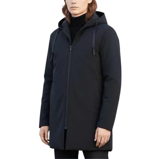 Manteau Homme Matelassé Isolé pour l’Hiver avec Capuche