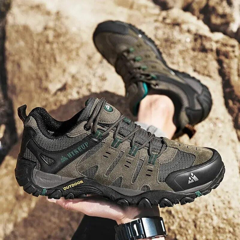 Men's Waterproof Trekking Shoes with Quick Drying