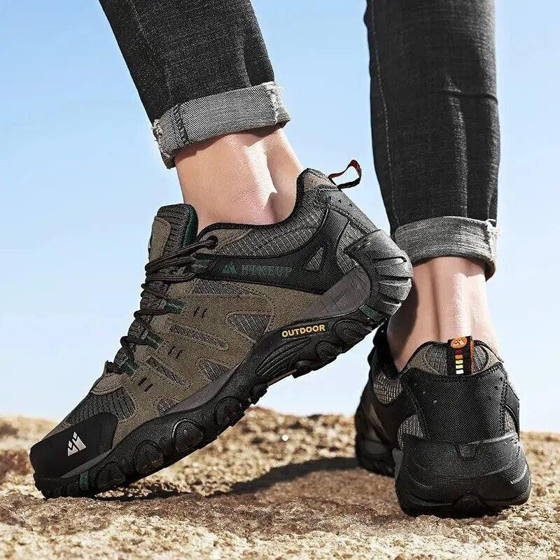 Men's Waterproof Trekking Shoes with Quick Drying