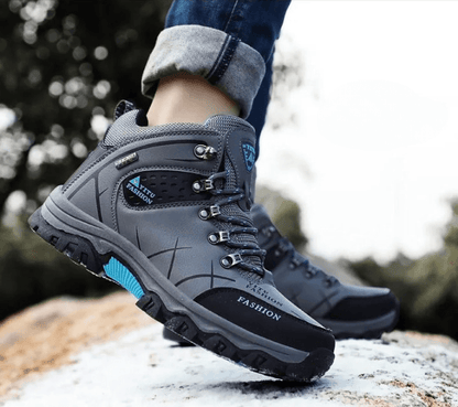 Men's Waterproof Winter Boots with Mountain Grip