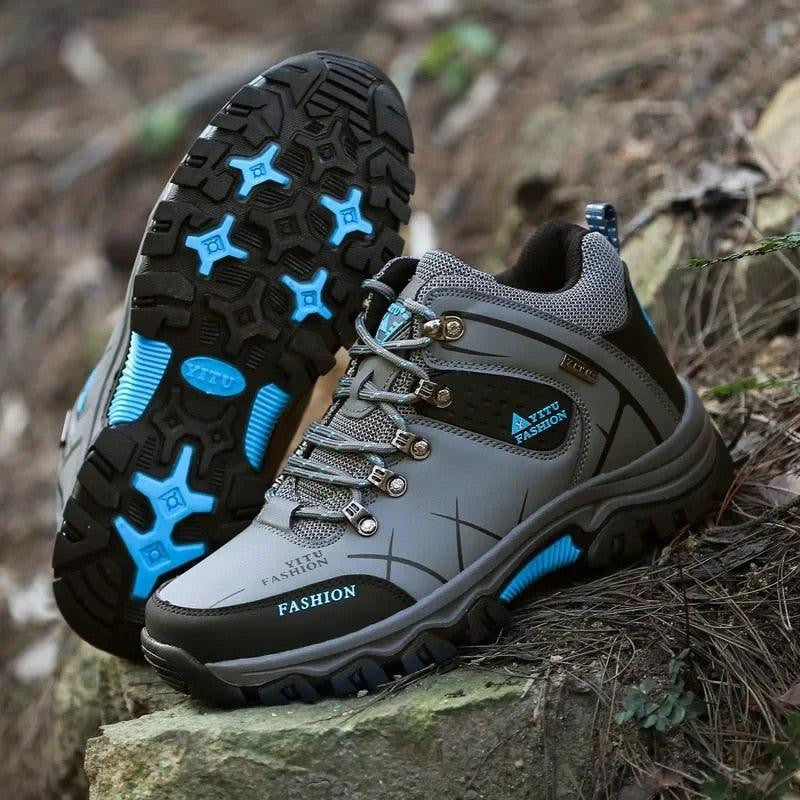 Men's Waterproof Winter Boots with Mountain Grip