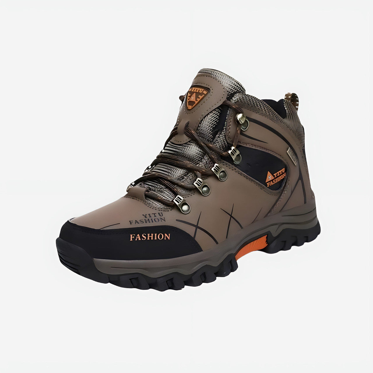 Men's Waterproof Winter Boots with Mountain Grip