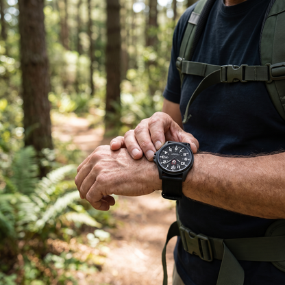 Men's Water-Resistant Watch for Outdoor Activities