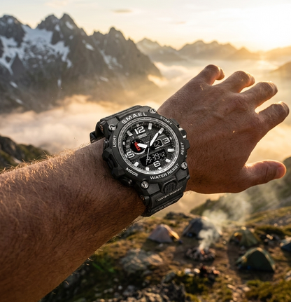 Lett Multifunksjonell Overlevelsesklokke For Friluftsliv