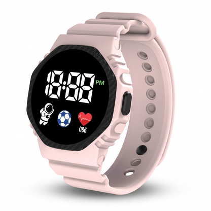 Children's Digital Watch Waterproof Durable Outdoor Design