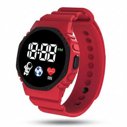 Children's Digital Watch Waterproof Durable Outdoor Design
