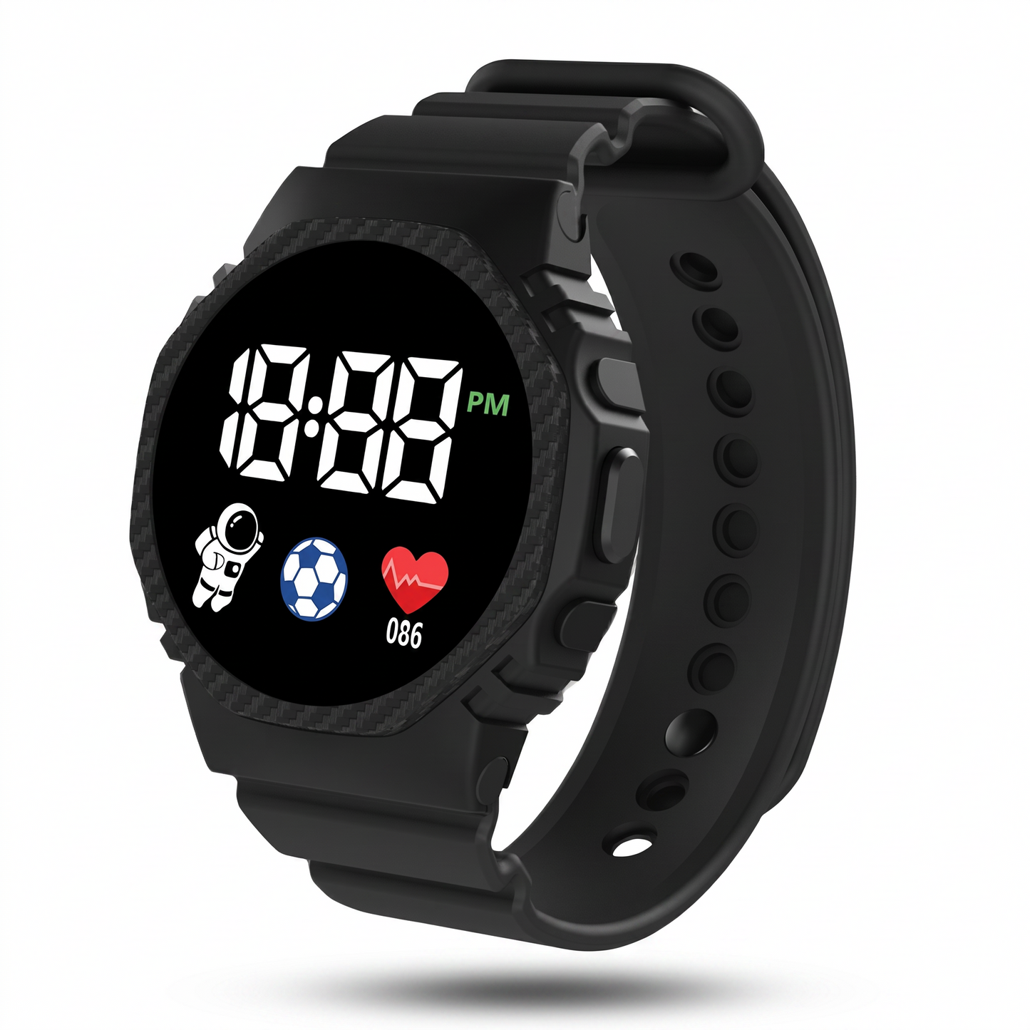 Children's Digital Watch Waterproof Durable Outdoor Design