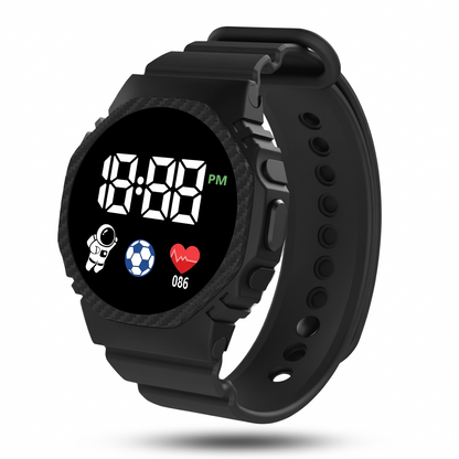 Children's Digital Watch Waterproof Durable Outdoor Design