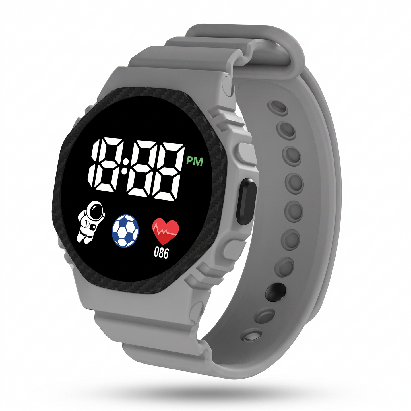 Children's Digital Watch Waterproof Durable Outdoor Design
