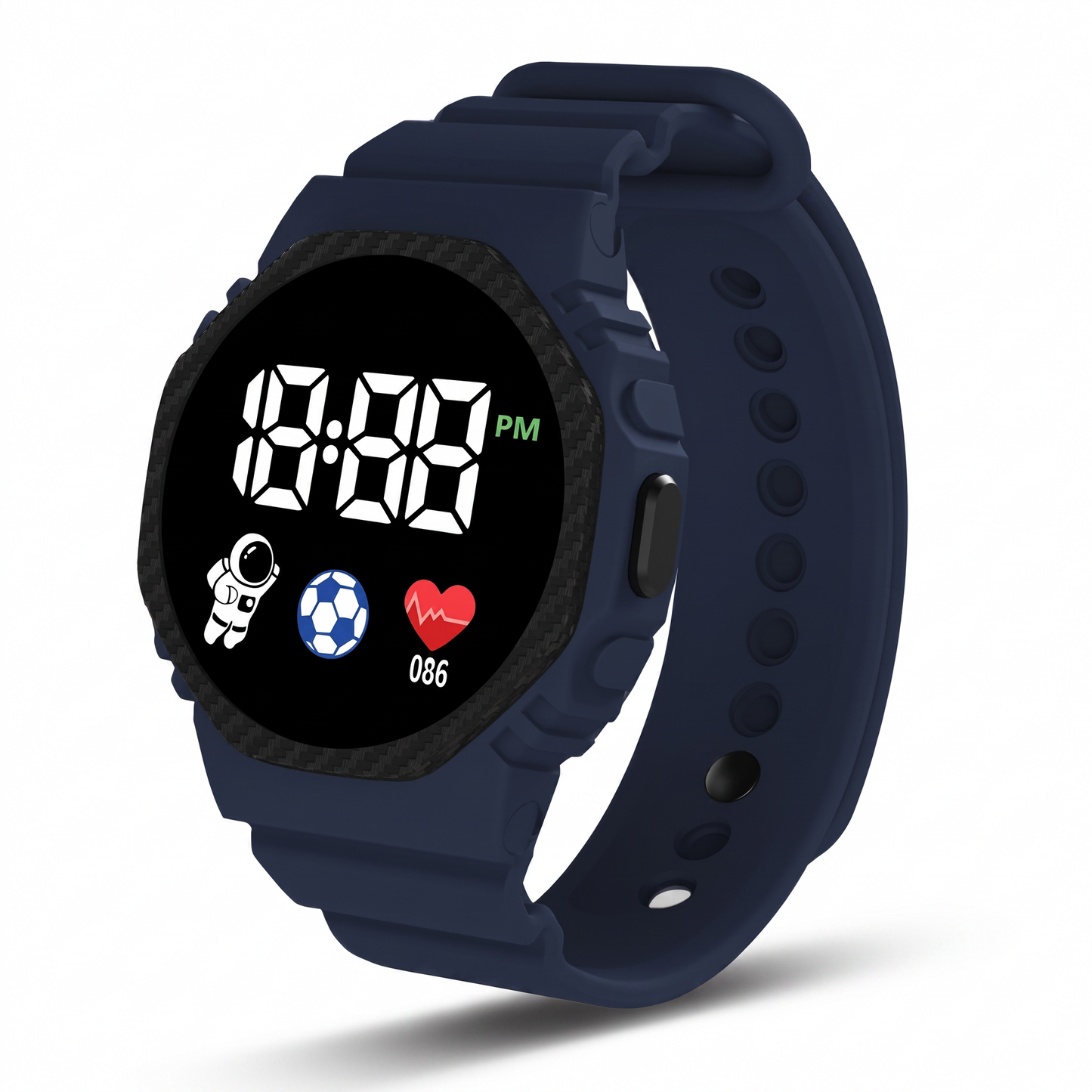 Children's Digital Watch Waterproof Durable Outdoor Design