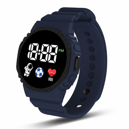 Children's Digital Watch Waterproof Durable Outdoor Design