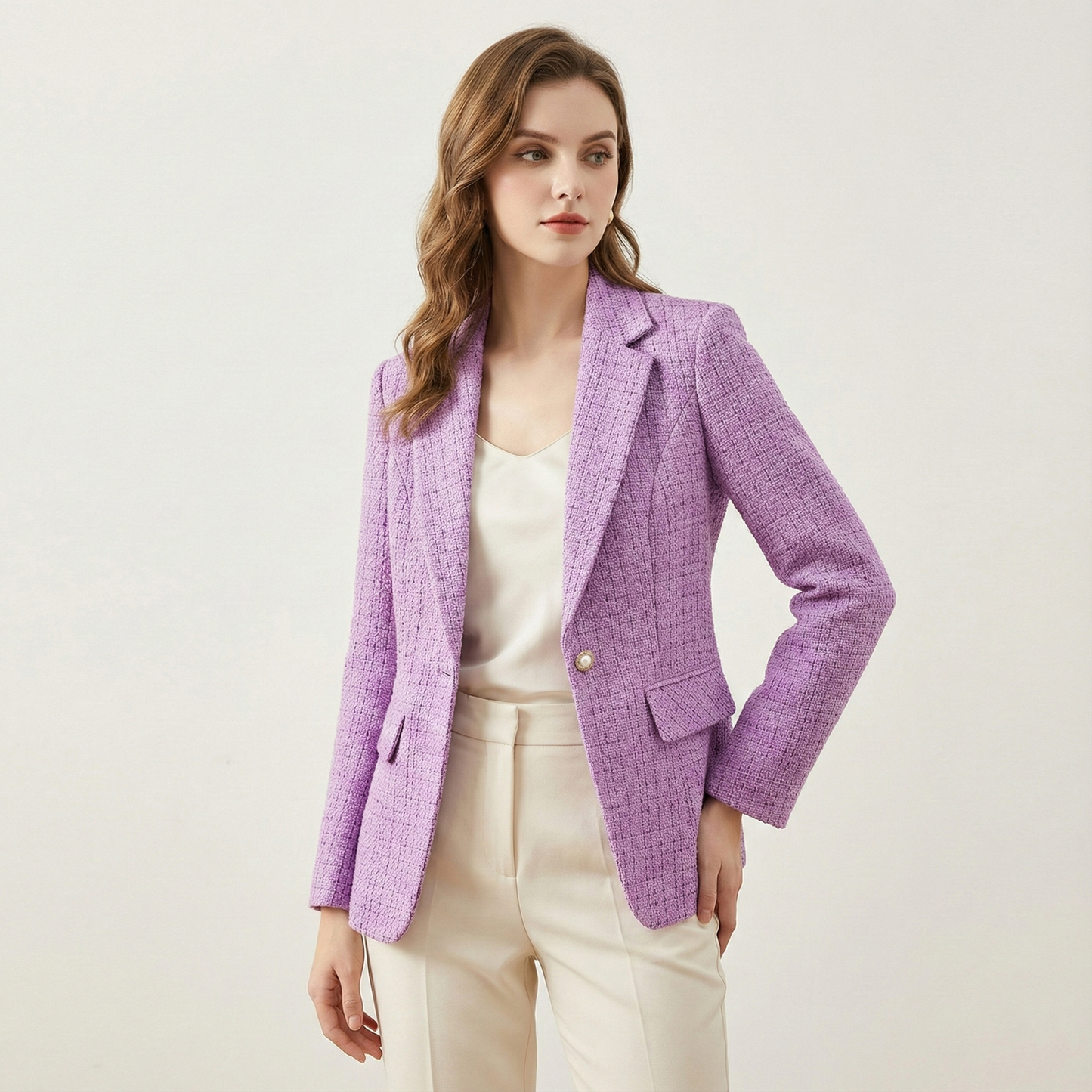 Olivia elegant boucle-blazer