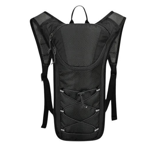 Sac à Dos d'Hydratation Vélo en Nylon Léger 215 g, Dos Ventilé et Bandes Réfléchissantes