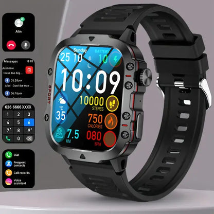 Montre Connectée Sport Étanche IP68 avec Appels et Suivi d'Activité