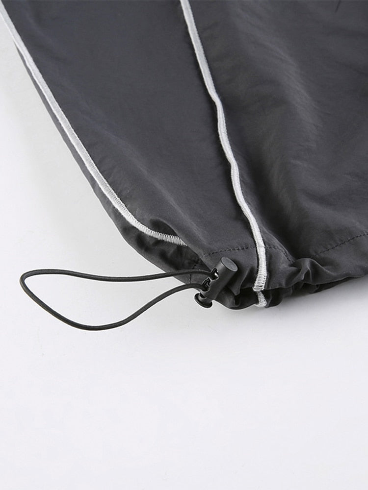 Pantalon Cargo Femme -Taille Élastique