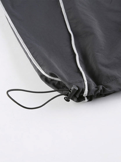 Pantalon Cargo Femme -Taille Élastique