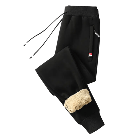 Pantalon De Jogging Doublé Polaire Pour Activités Extérieures