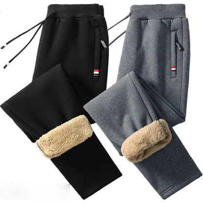 Fleece-Lined Sweatpants for Outdoor Activities
