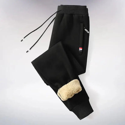 Fleece-Lined Sweatpants for Outdoor Activities