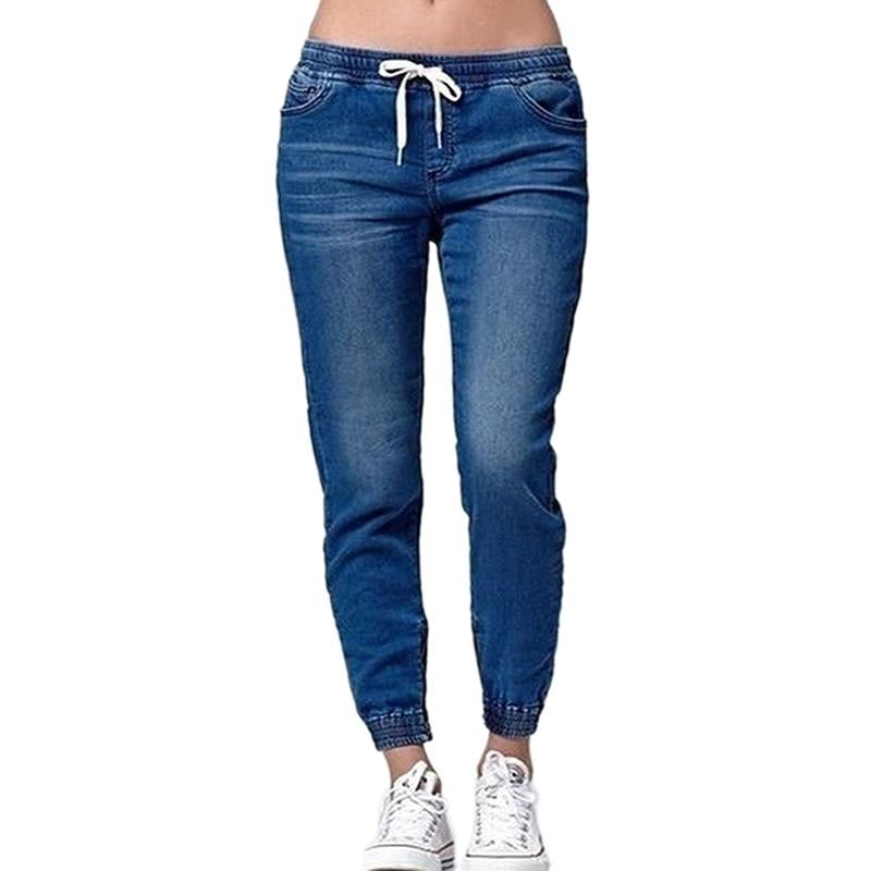 Pantalon Jogger Femme - Taille Élastique avec Cordon