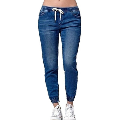 Pantalon Jogger Femme - Taille Élastique avec Cordon