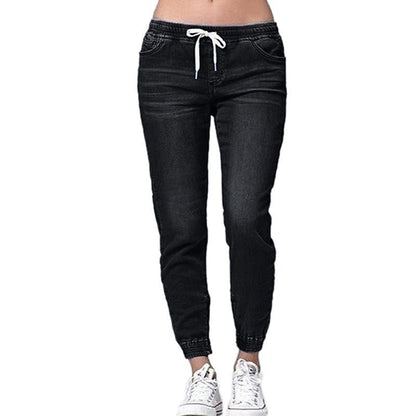 Pantalon Jogger Femme - Taille Élastique avec Cordon