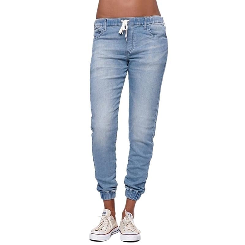 Pantalon Jogger Femme - Taille Élastique avec Cordon