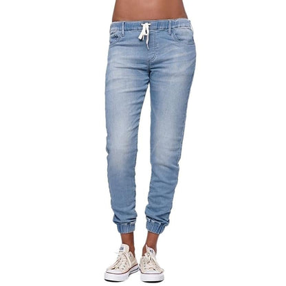 Pantalon Jogger Femme - Taille Élastique avec Cordon
