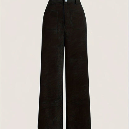 Pantalon large femme - Coupe fluide élégante
