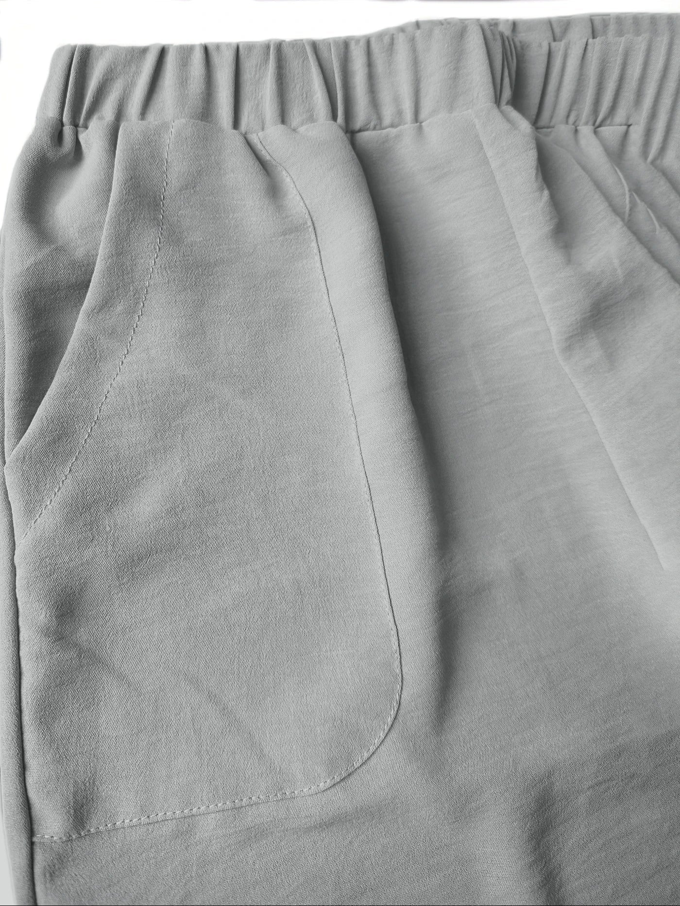 Pantalon large femme – Taille haute Poches pratiques