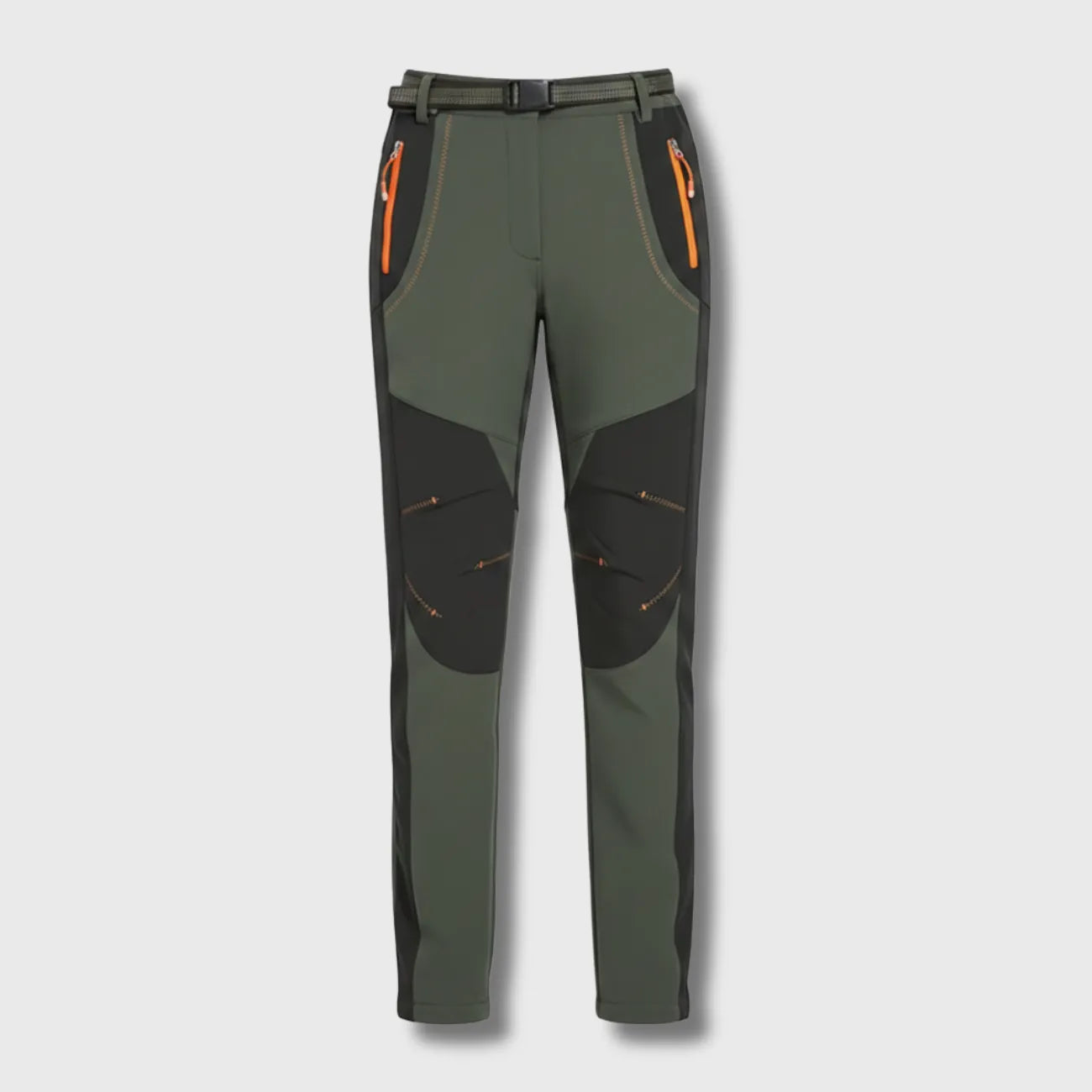 Pantalon de Randonnée Femme Doublé Polaire, Imperméable 10 000 mm et Coupe-Vent pour l'Hiver