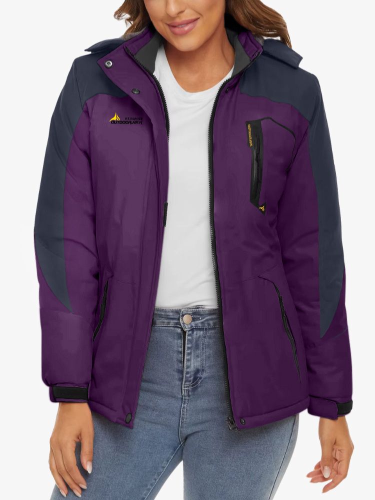 Veste de Ski Femme Premium - Manteau Hiver Imperméable