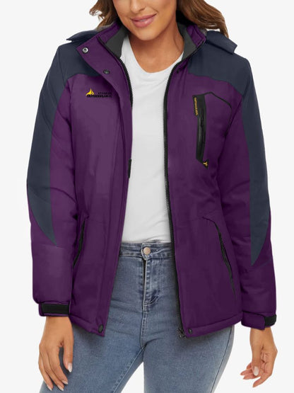 Veste de Ski Femme Premium - Manteau Hiver Imperméable