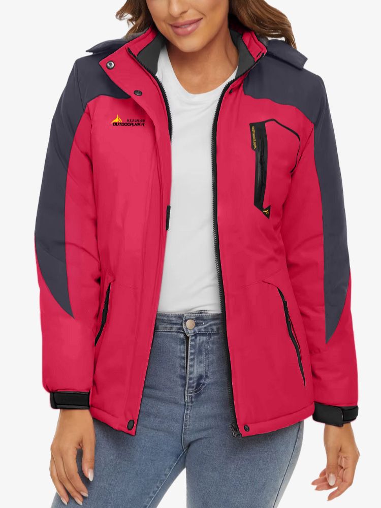 Veste de Ski Femme Premium - Manteau Hiver Imperméable