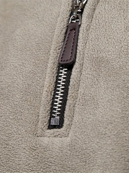 Pull Ski Premium Homme Extra Chaud Avec Zip