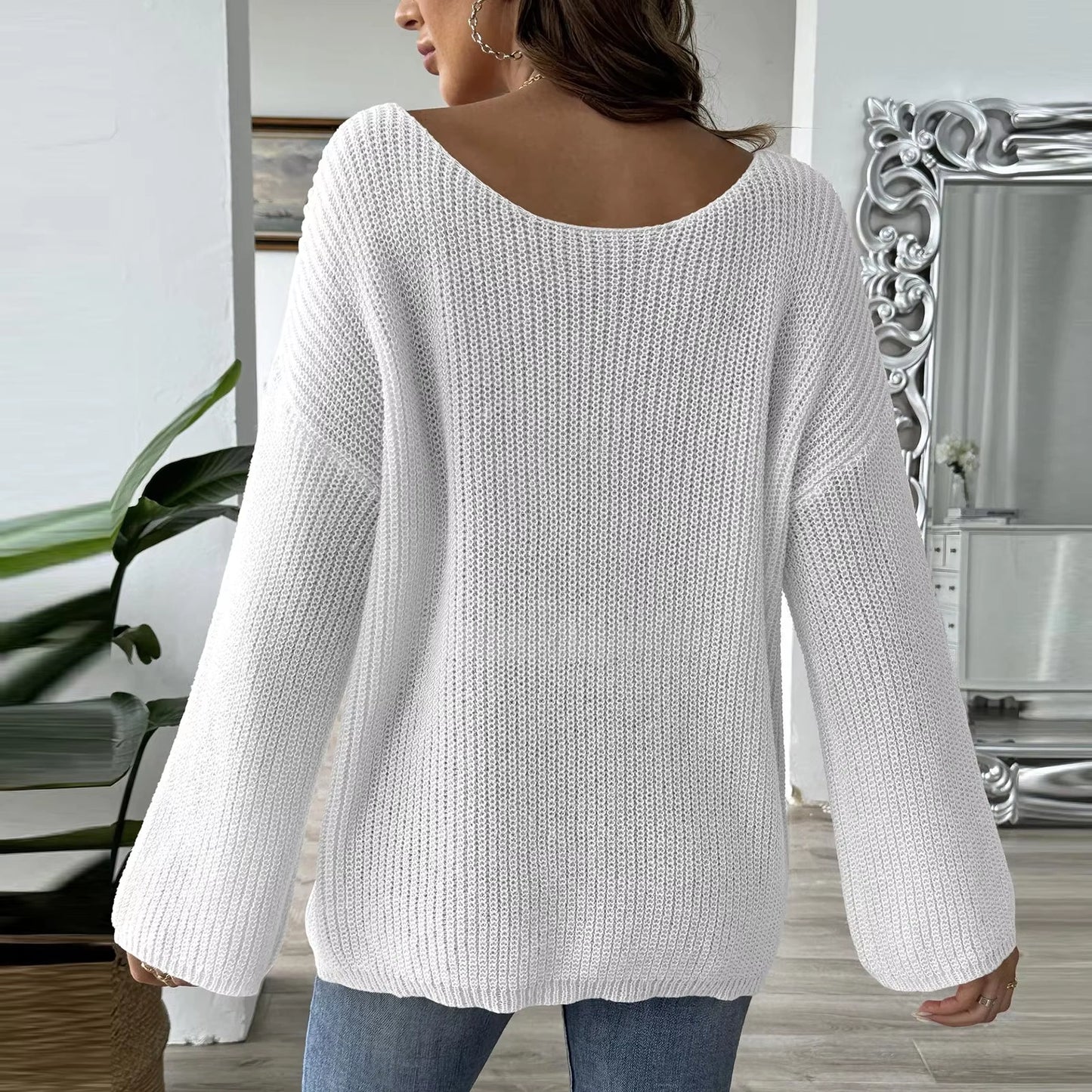 Pull Femme Col Montant