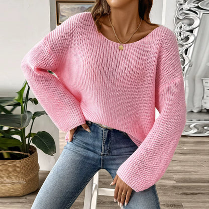 Pull Femme Col Montant