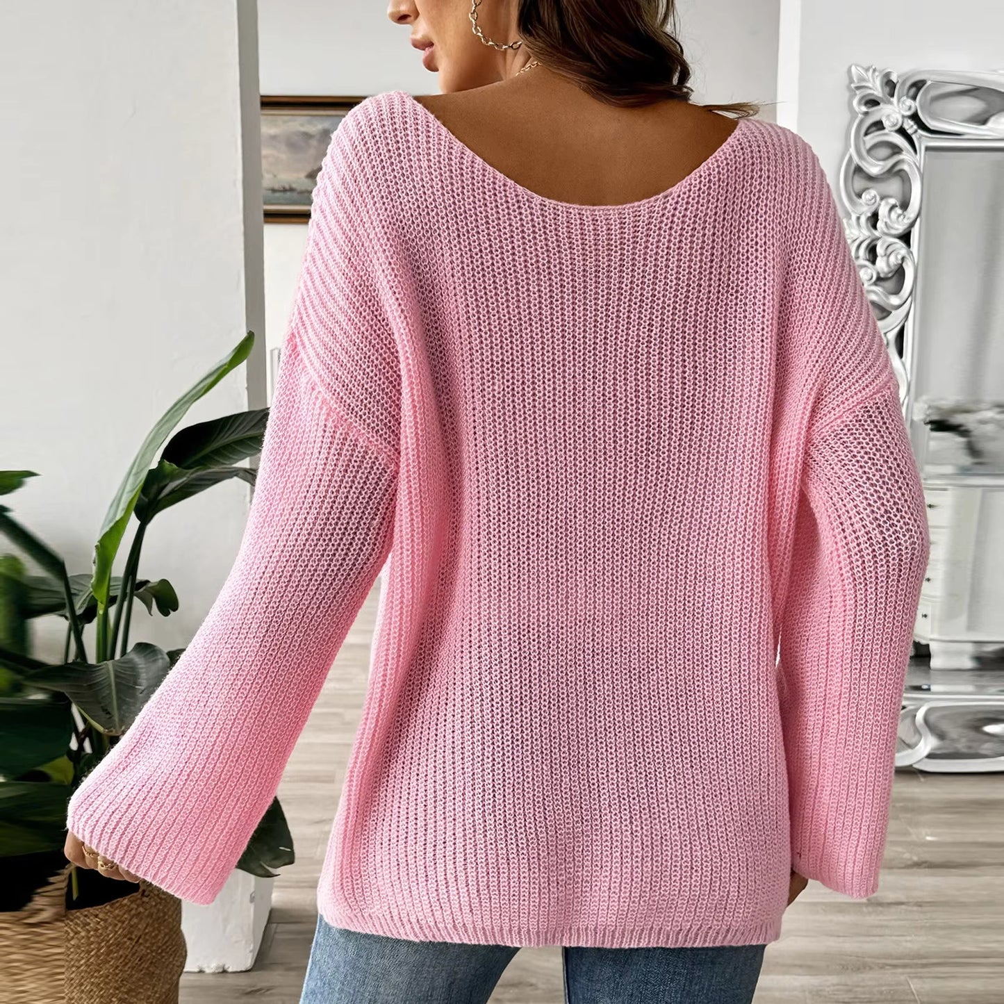 Pull Femme Col Montant