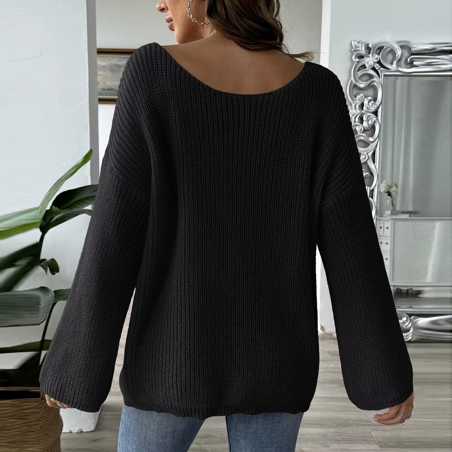 Pull Femme Col Montant