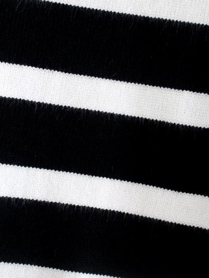 Pull Femme à Rayures Hivernales