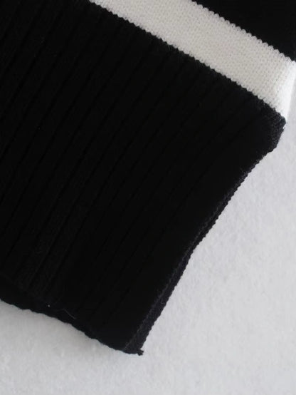 Pull Femme à Rayures Hivernales