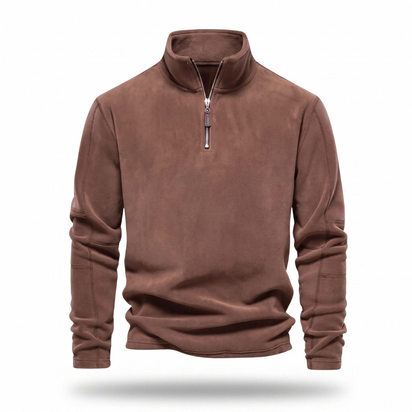 Premium Men's Extra Warm Ski Sweater with Zip