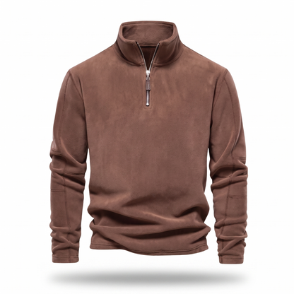 Premium Men's Extra Warm Ski Sweater with Zip