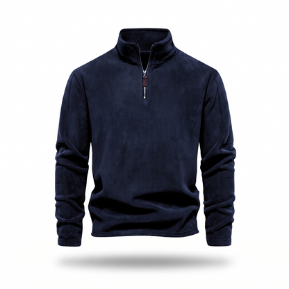Premium Men's Extra Warm Ski Sweater with Zip