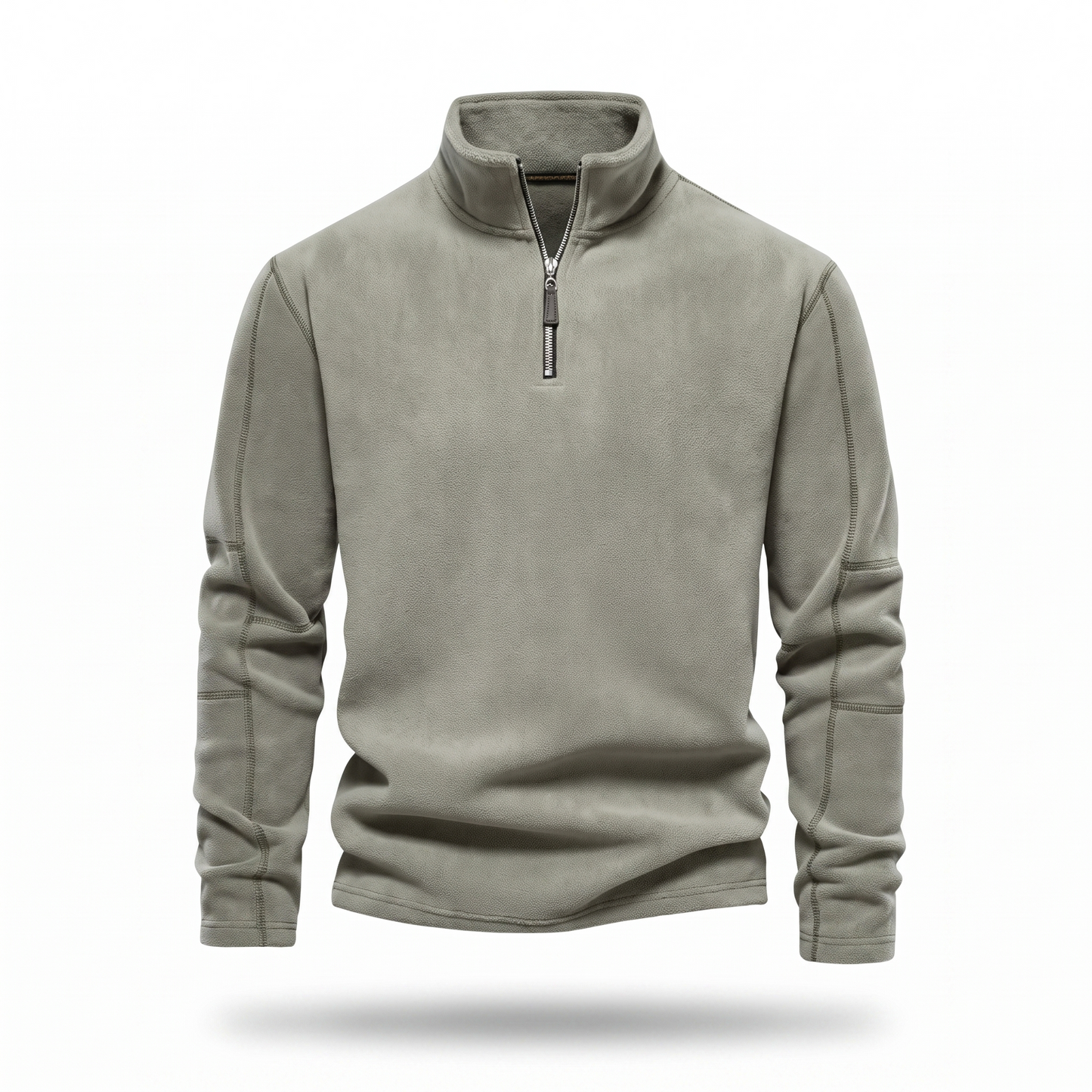 Premium Men's Extra Warm Ski Sweater with Zip