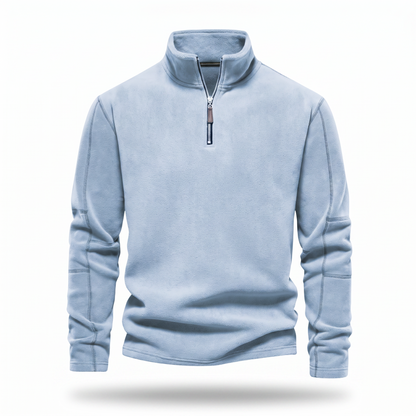 Premium Men's Extra Warm Ski Sweater with Zip